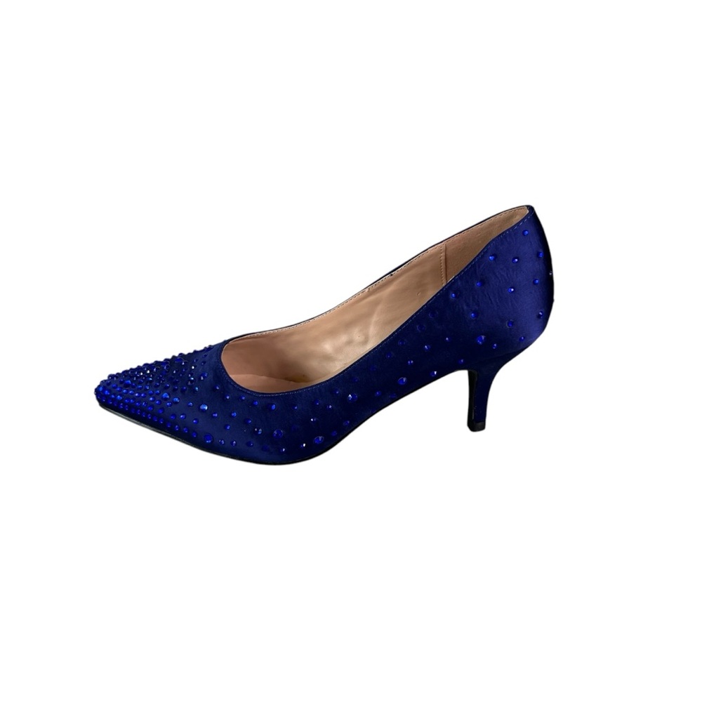 L Lorraine Helo Sparkling Rhinestone Dress Heels